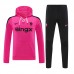 24/25 Chelsea Pink Hooded Edition Classic Jacket Training Suit (Sweatshirt+Pant)-9860449