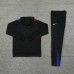 24/25 Barcelona Black Hooded Edition Classic Jacket Training Suit (Sweatshirt+Pant)-9756735
