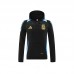 2024 Argentina Black Hooded Edition Classic Jacket Training Suit (Sweatshirt+Pant)-6800938