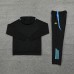 2024 Argentina Black Hooded Edition Classic Jacket Training Suit (Sweatshirt+Pant)-6800938