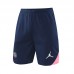 24/25 Paris Saint-Germain PSG Nvay Blue Training Jersey Kit short Sleeve (Shirt + Short)-3891974