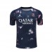 24/25 Paris Saint-Germain PSG Nvay Blue Training Jersey Kit short Sleeve (Shirt + Short)-3891974