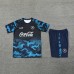 24/25 Napoli Training Navy Blue Jersey Kit short Sleeve (Shirt + Short)-8143753