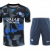 24/25 Inter Milan Gray Blue Training Jersey Kit short Sleeve (Shirt + Short)-1880188