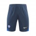 24/25 Inter Milan Gray Blue Training Jersey Kit short Sleeve (Shirt + Short)-1880188
