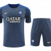 24/25 Inter Milan Nvay Blue Training Jersey Kit short Sleeve (Shirt + Short)-8601797