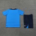 24/25 Chelsea Blue Training Jersey Kit short Sleeve (Shirt + Short)-9548891