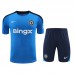24/25 Chelsea Blue Training Jersey Kit short Sleeve (Shirt + Short)-9548891