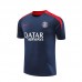 24/25 Paris Saint-Germain PSG Navy Blue Training Jersey Kit short Sleeve (Shirt + Short)-1333935