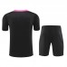 24/25 Chelsea Black Training Jersey Kit short Sleeve (Shirt + Short)-1067498