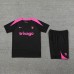 24/25 Chelsea Black Training Jersey Kit short Sleeve (Shirt + Short)-1067498