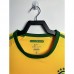Retro 2010 Brazil Home Yellow Jersey Version Short Sleeve-1262305