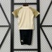 24/25 Kids Vasco da Gama Third Away Khaki Kids Jersey Kit short sleeve (Shirt + Short)-522387