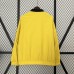 24/25 Real Madrid Trench Coat Reversible Red Yellow Windbreaker Long Sleeve-8684018