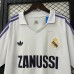 Retro 84/85 Real Madrid Home White Jersey Kit short sleeve-2767230