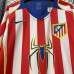 Retro Atletico Madrid 04/05 Home Red White Jersey Kit Long Sleeve-4854934
