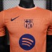 24/25 Barcelona Special Edition Orange Jersey Kit short sleeve (Player Version)-5614679