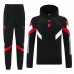 24/25 Manchester United M-U Black Edition Classic Jacket Training Suit (Top+Pant)-4995430