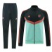 24/25 Bayern Munich Green Black Edition Classic Jacket Training Suit (Top+Pant)-1586625