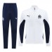 24/25 Marseille White Edition Classic Jacket Training Suit (Top+Pant)-8684918