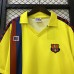 Retro 82/84 Barcelona Away Yellow Jersey Kit Short Sleeve-5544147