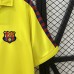 Retro 82/84 Barcelona Away Yellow Jersey Kit Short Sleeve-5544147