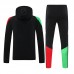 24/25 Arsenal Black Hodded Edition Classic Jacket Training Suit (Top+Pant)-9305489