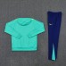 2024 Brazil Green Hodded Edition Classic Jacket Training Suit (Top+Pant)-2658302