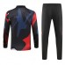 24/25 Manchester United M-U Black Gray Edition Classic Jacket Training Suit (Top+Pant)-8449271