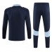 24/25 Real Madrid Navy Blue Edition Classic Jacket Training Suit (Top+Pant)-406925