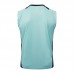 24/25 Manchester United M-U Light Green Training jersey Kit Sleeveless Vest (Vest + Short)-8766296