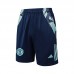 24/25 Manchester United M-U Light Green Training jersey Kit Sleeveless Vest (Vest + Short)-8766296
