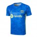 24/25 Barcelona Blue Training Jersey Kit short Sleeve (Shirt + Short)-2185316