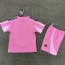 2025 Kids Miami Home Pink Kids Jersey Kit short sleeve (Shirt + Short)-8545046