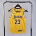 NBA Kids Los Angeles Lakers #23 Yellow NBA Kids Jersey (Shirt + Short)-9864167