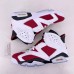 Retro AIR JORDAN 6 AJ6 2024 Olympic Basketball Shoes-White/Red-4237054