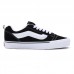 VANS Knu Skool Low Top Running Shoes-Black/White-7596423