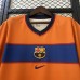 Retro 98/99 Barcelona Third Away Orange Jersey Kit Short Sleeve-3831369