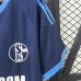 Retro 10/11 Schalke 04 Away Navy Blue Jersey Kit Short Sleeve-5753950
