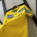 Retro 98/99 Lazio Away Yellow Jersey Kit Short Sleeve-848278