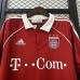 Retro 05/06 Bayern Munich Home Red Jersey Kit Short Sleeve-6241215
