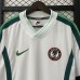 Retro1998 Nigeria Away White Green Jersey Kit Short Sleeve-5851975