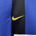 Retro 02/03 Inter Milan Home Black Blue Jersey Kit Short Sleeve-3682976
