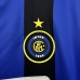 Retro 02/03 Inter Milan Home Black Blue Jersey Kit Short Sleeve-3682976