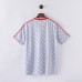 Retro 89/91 Liverpool Away White Blue Jersey Kit Short Sleeve-5521511
