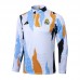 24/25 Real Madrid White Edition Classic Jacket Training Suit (Top+Pant)-6935980