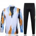 24/25 Real Madrid White Edition Classic Jacket Training Suit (Top+Pant)-6935980