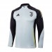 24/25 Juventus White Black Edition Classic Jacket Training Suit (Top+Pant)-9283014