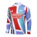 24/25 Arsenal Red Blue Edition Classic Jacket Training Suit (Top+Pant)-8399883