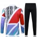 24/25 Arsenal Red Blue Edition Classic Jacket Training Suit (Top+Pant)-8399883
